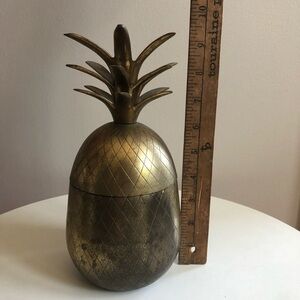 Vintage Brass Pineapple